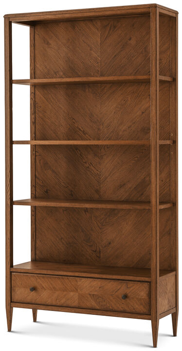 Nova Open Bookcase in Dusk